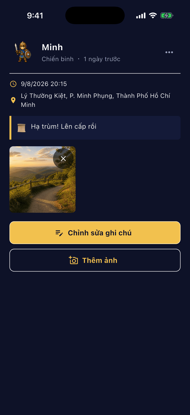 Giữ lại câu chuyện của mỗi nơi - Thêm ảnh và ghi chú khi lưu địa điểm